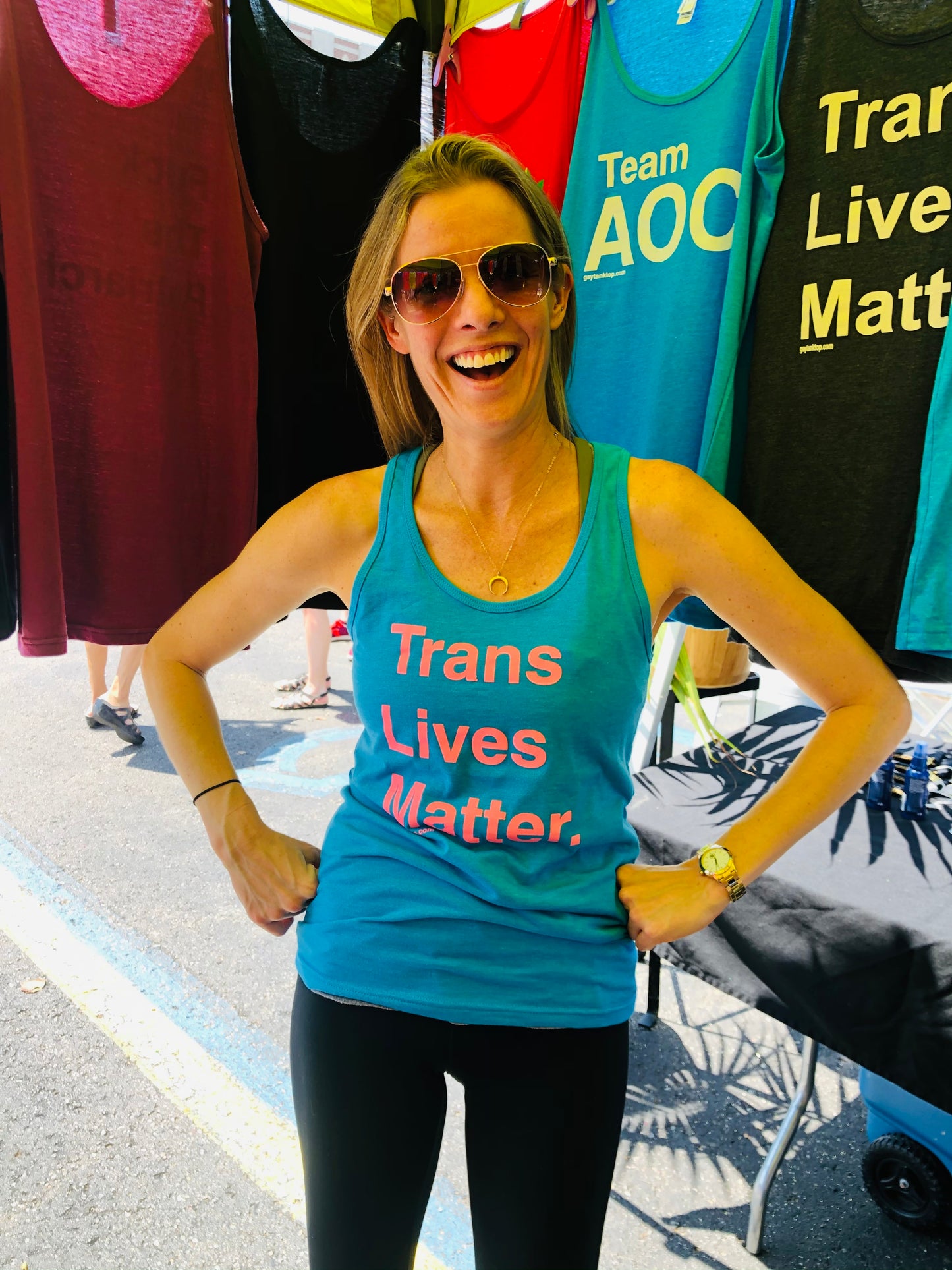 Trans Lives Matter - Blue