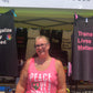 Peace Love & Titties - Bright Pink
